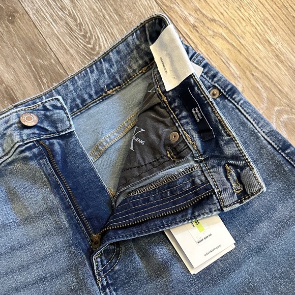 CALVIN KLEIN JEANS | High Rise Blue Denim Maxi Skirt - Picture 8 of 12